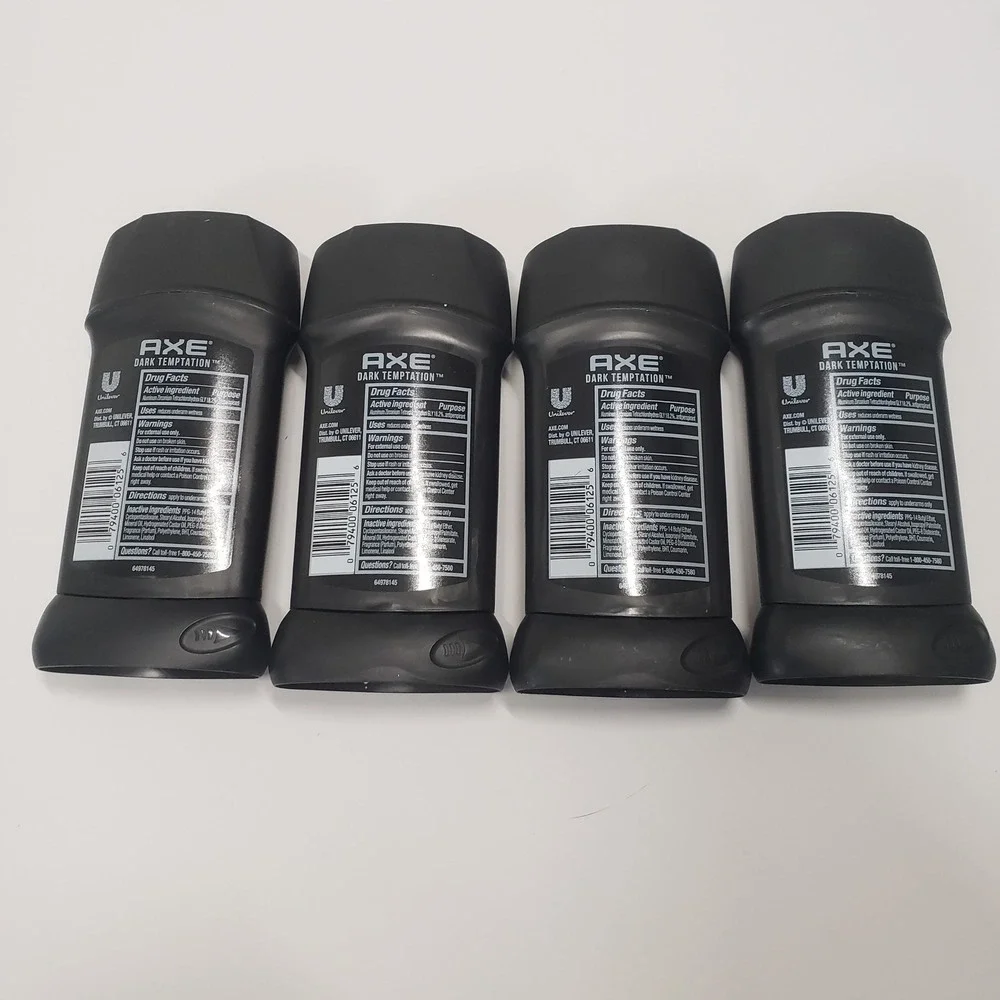 AXE Antiperspirant Men 2.6 oz Dark Temptation 48H Protection Lot of 4 NEW Bundle